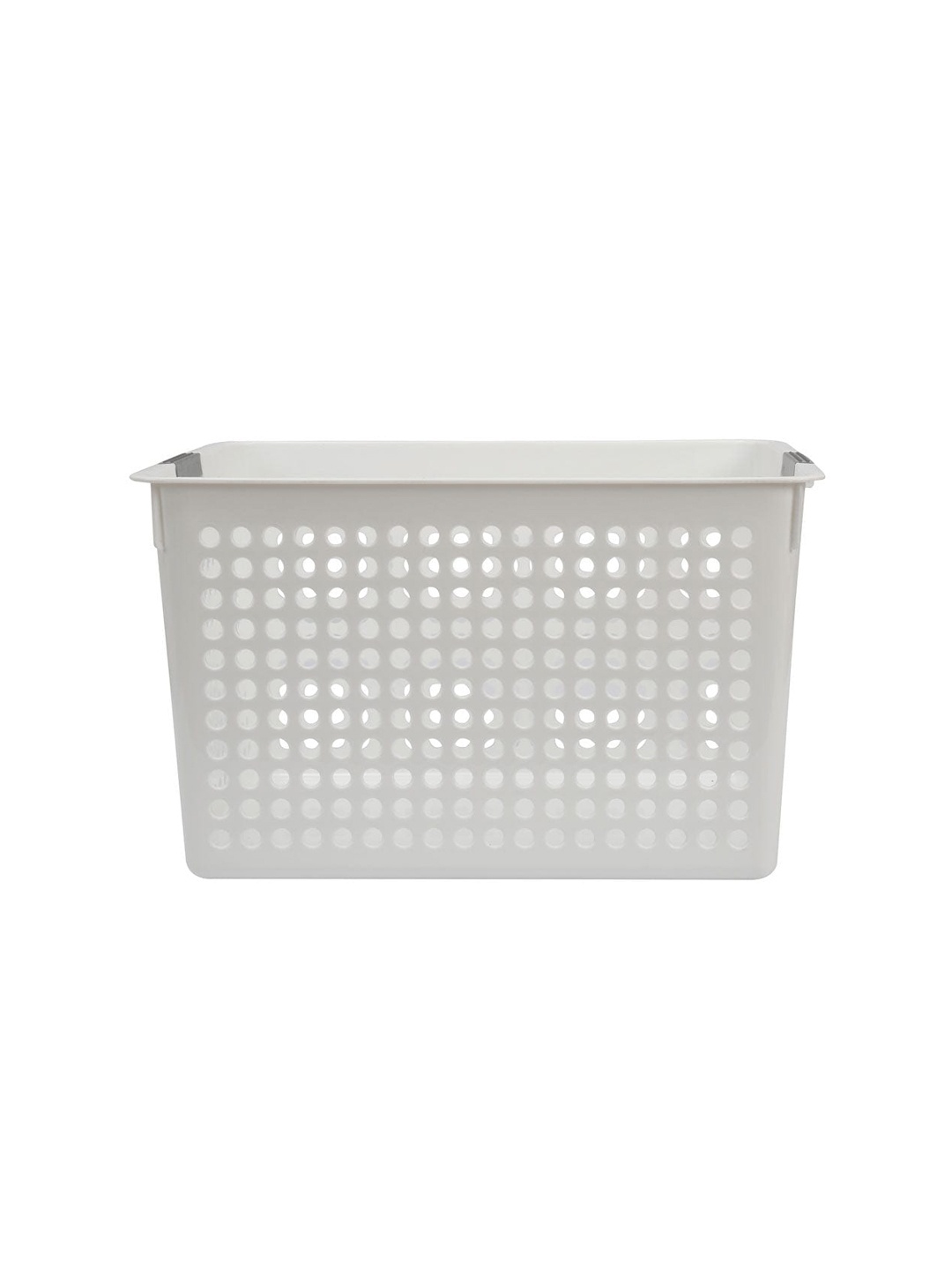 

Athome by Nilkamal White Storage Desk Basket