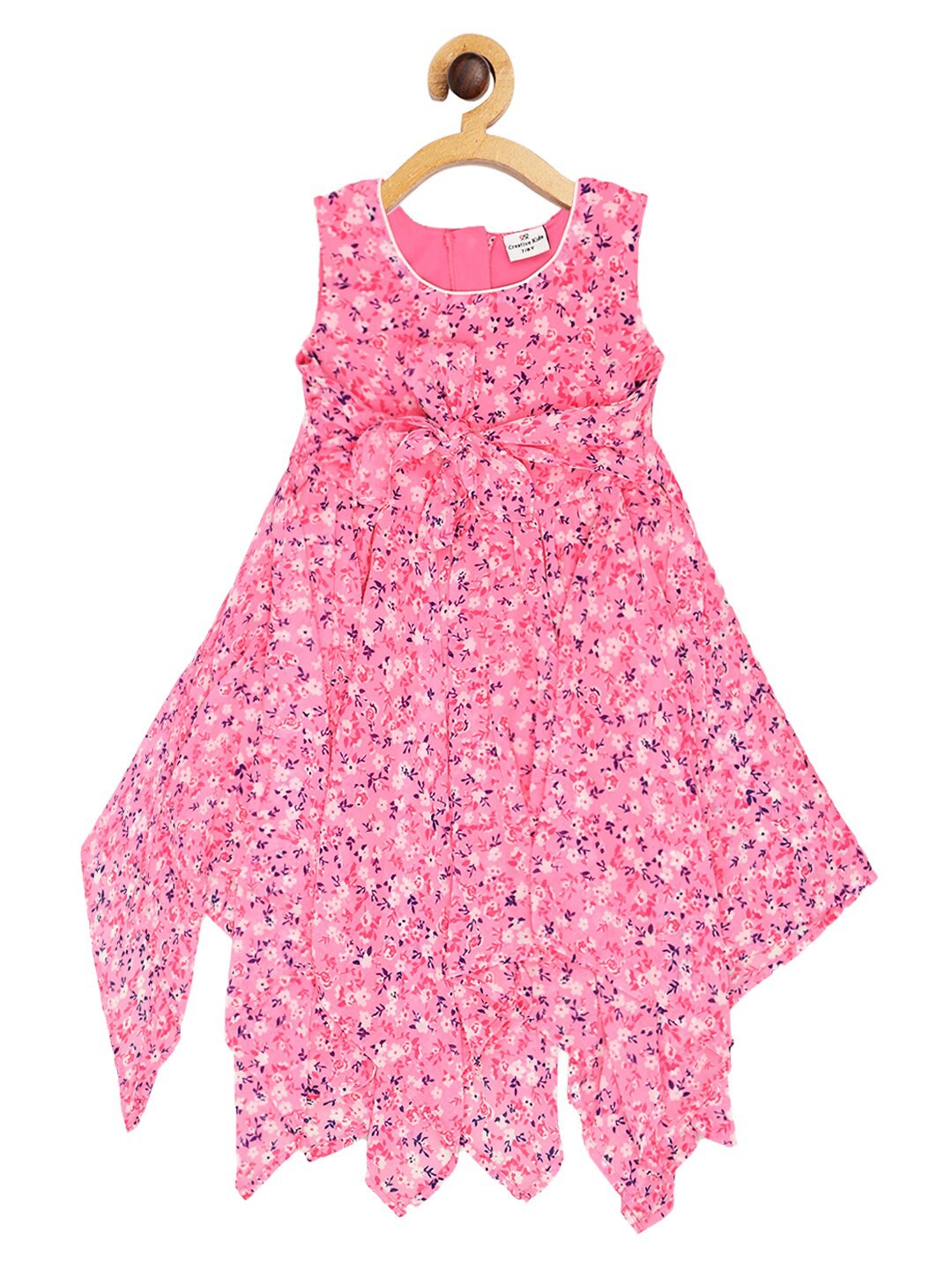 

Creative Kids Pink Floral Dress