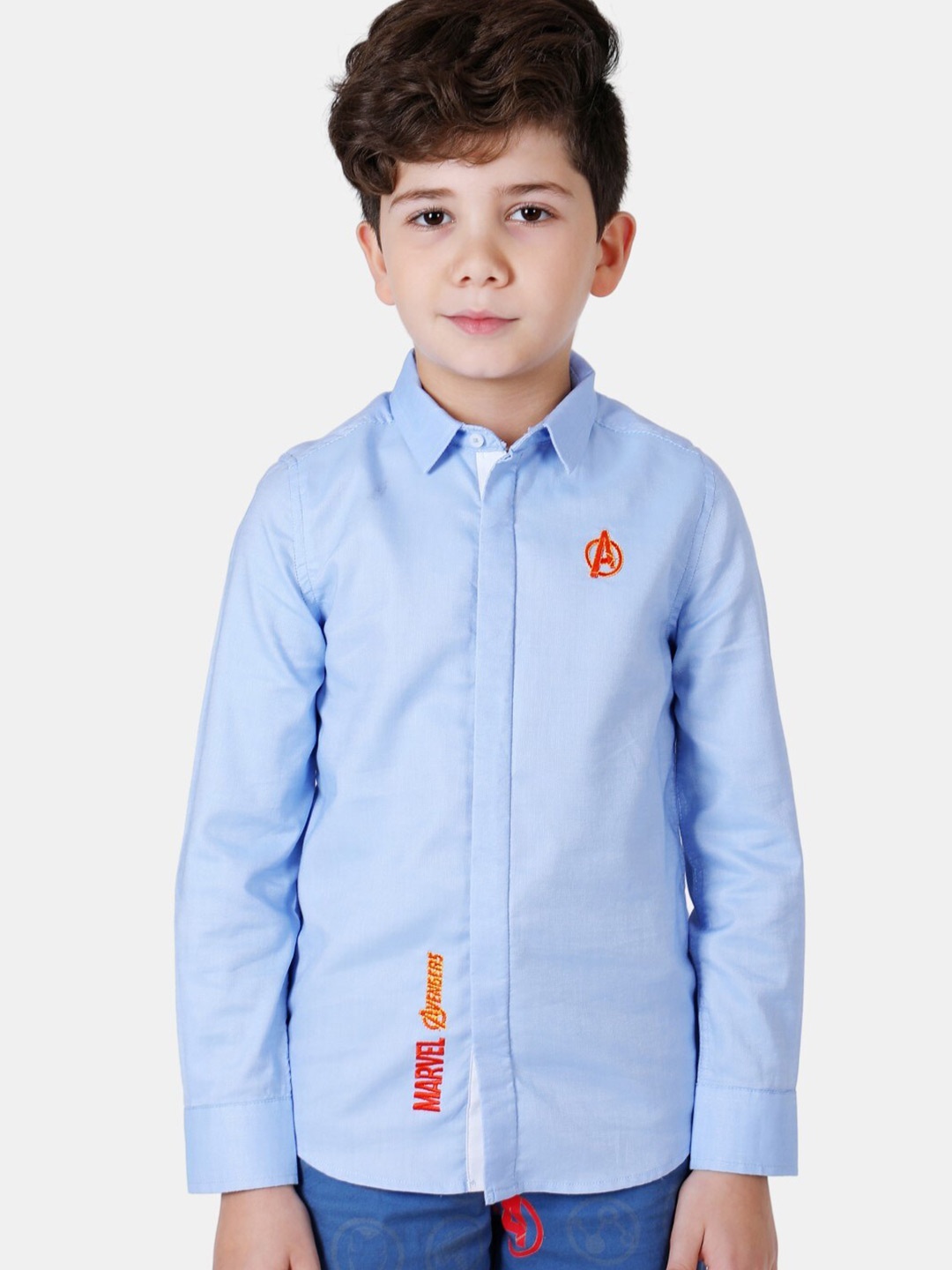 

One Friday Boys Blue Relaxed Casual Shirt