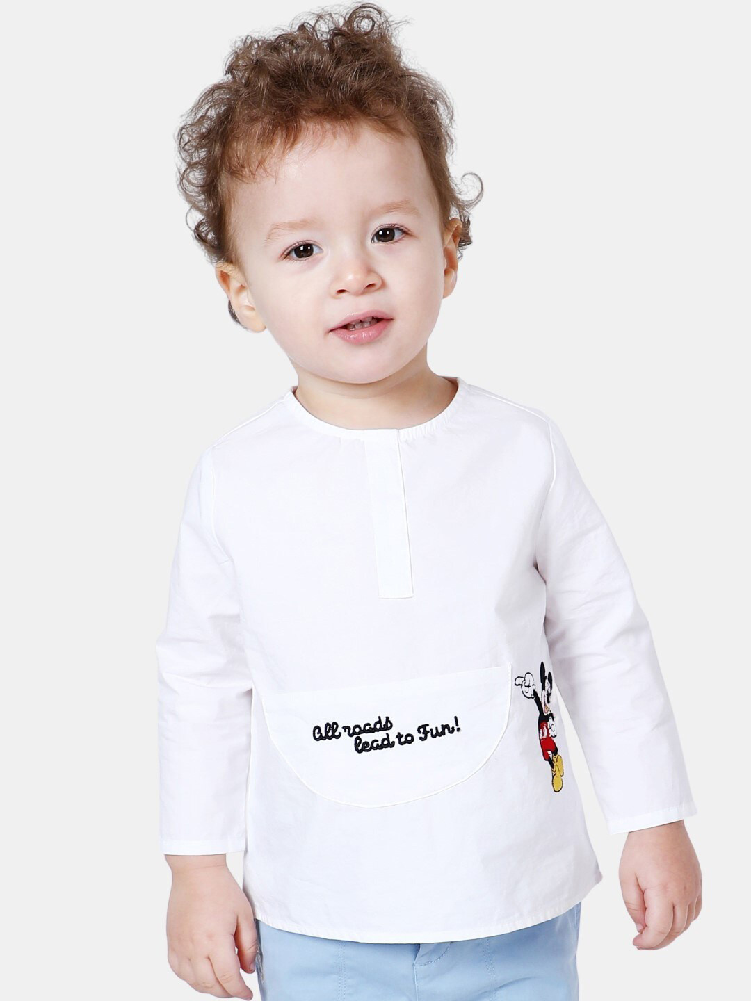 

One Friday Boys White Relaxed Casual Shirt