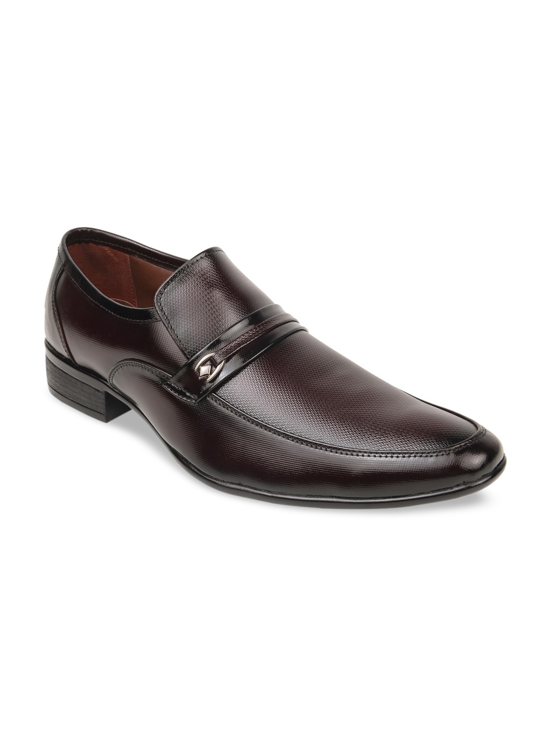 

Regal Men Brown Leather Formal Loafers