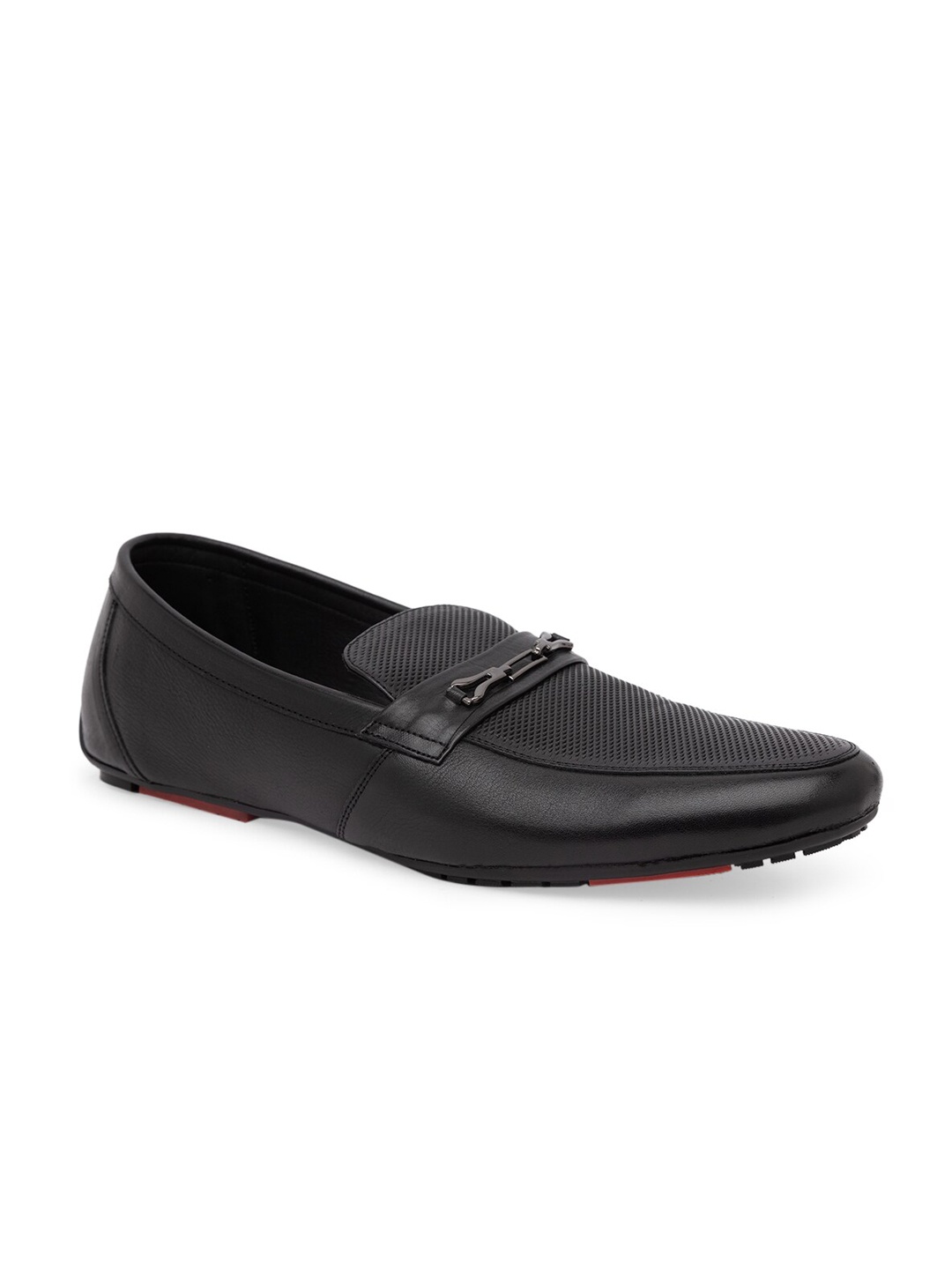 

Regal Men Black Leather Loafers