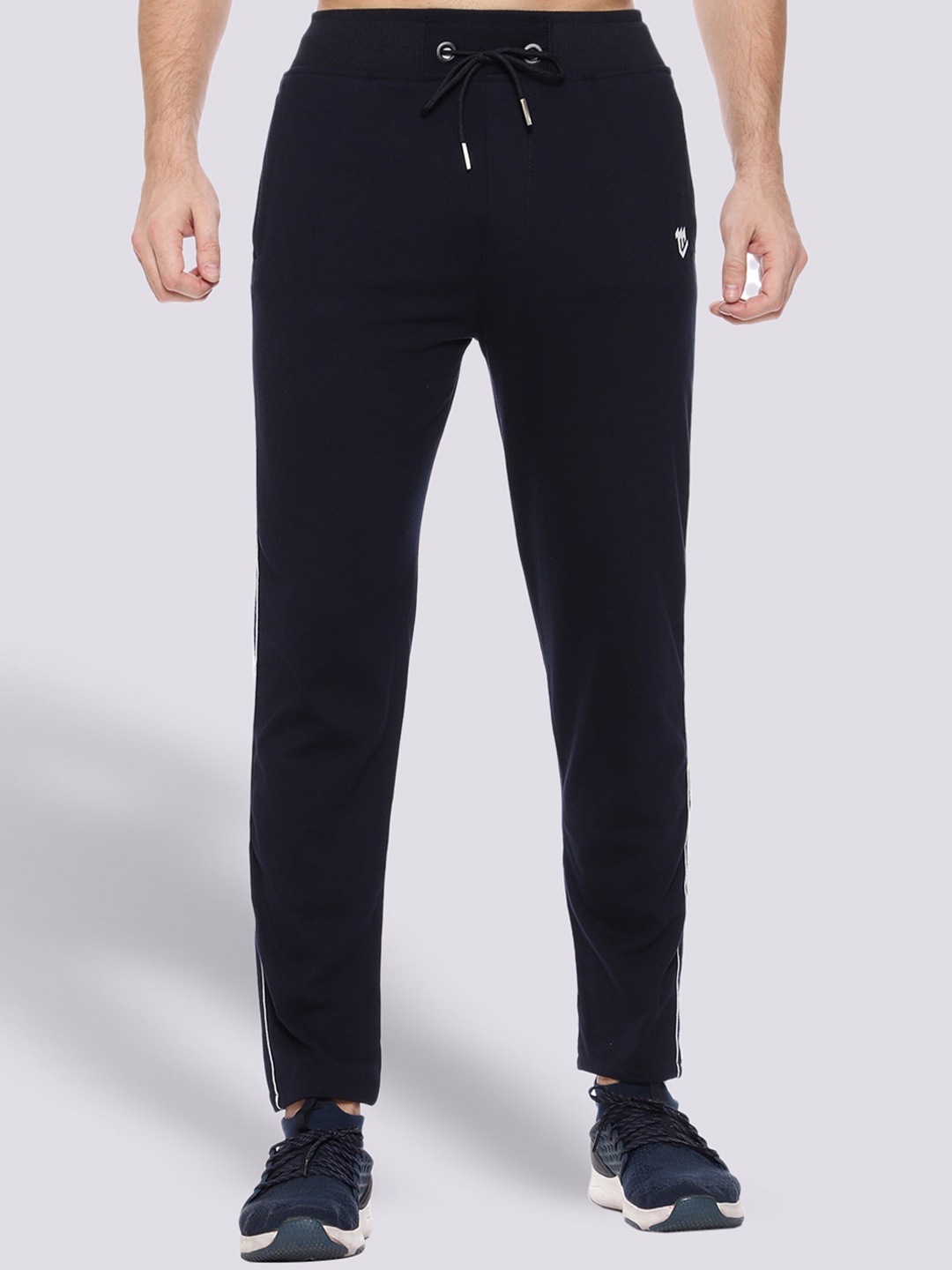 

Mark Leute Men Blue Solid Track Pants