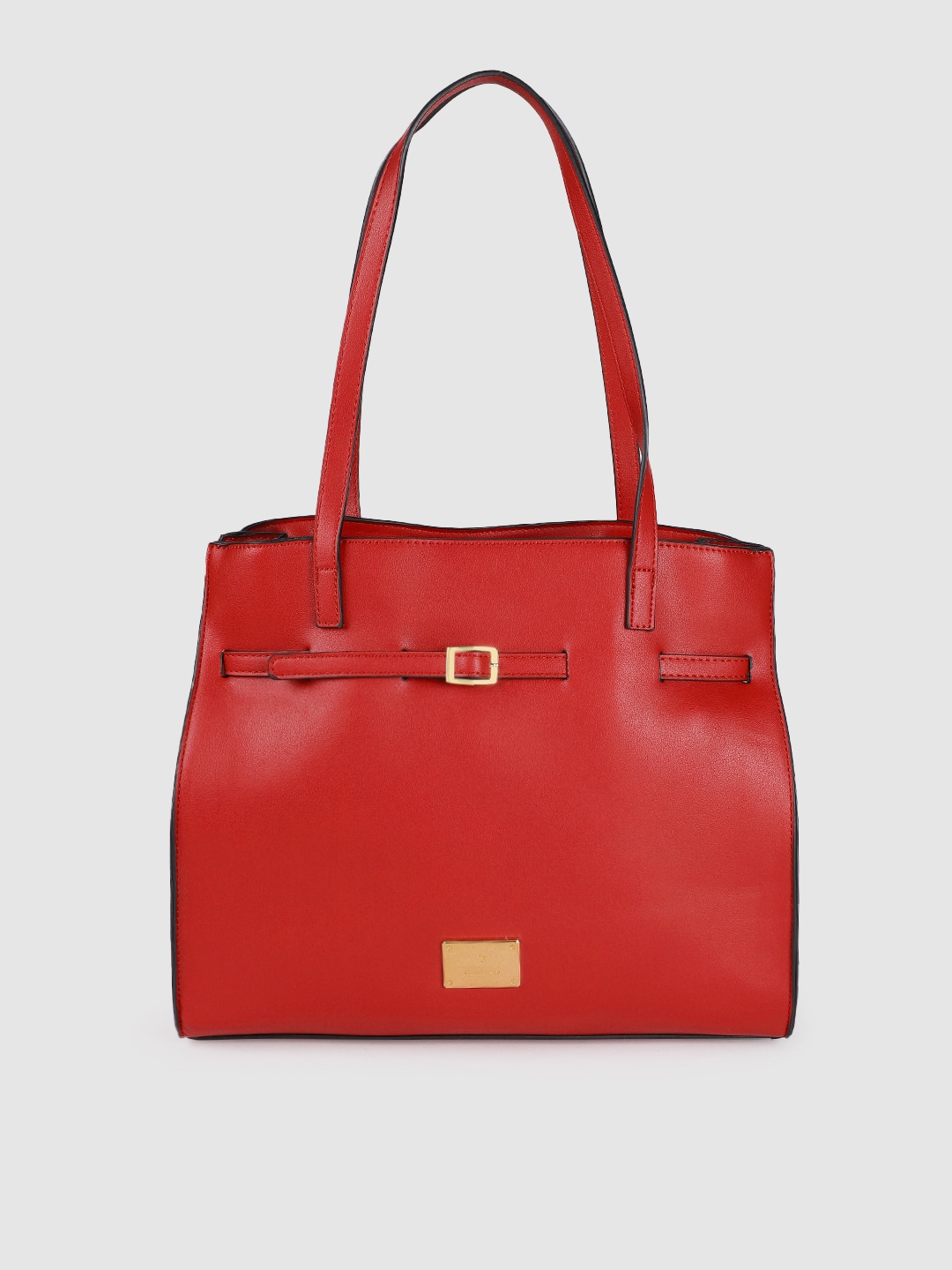 

Van Heusen Burgundy Solid Shoulder Bag
