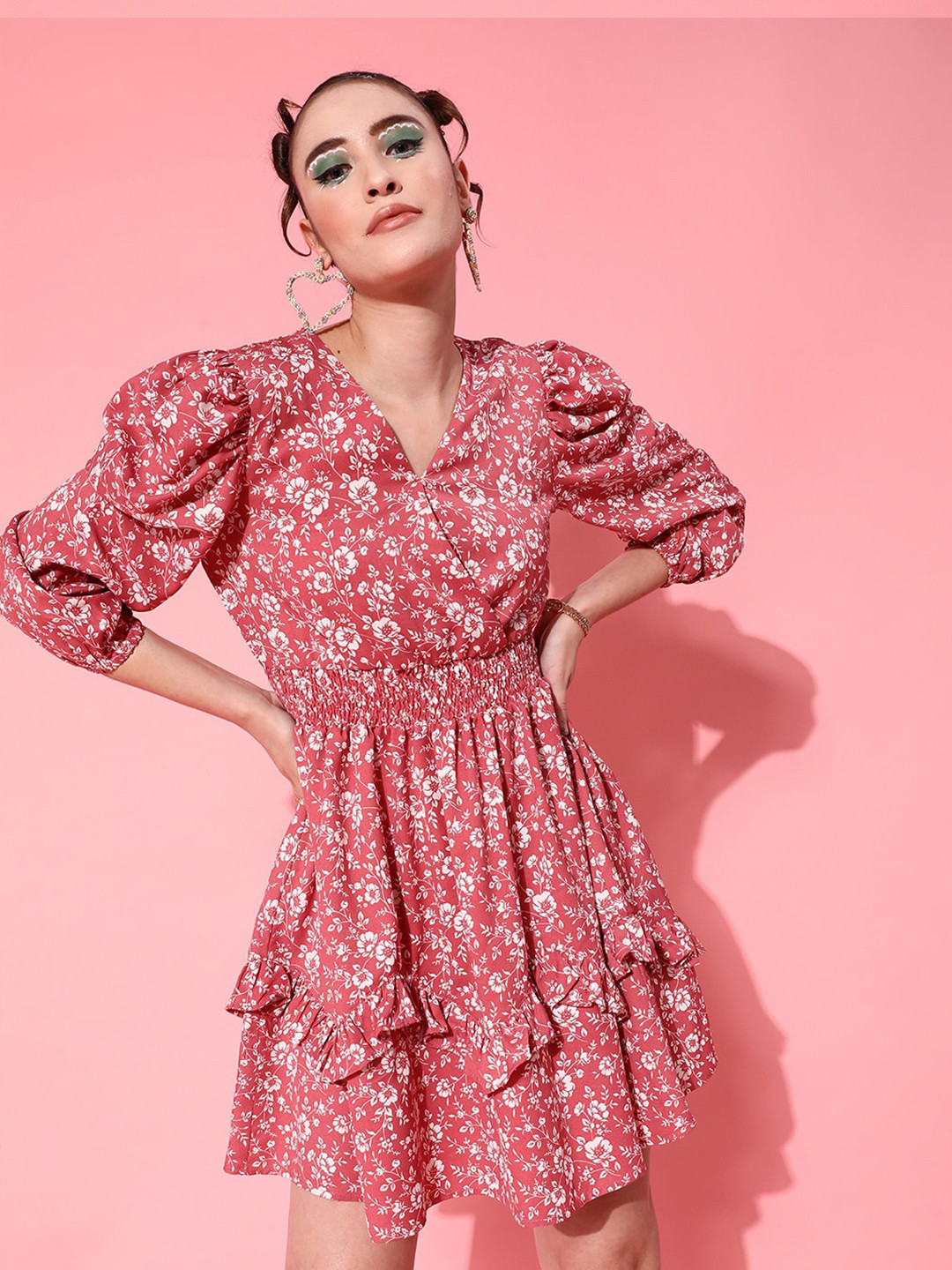 

STREET 9 Women Pink Floral Dress