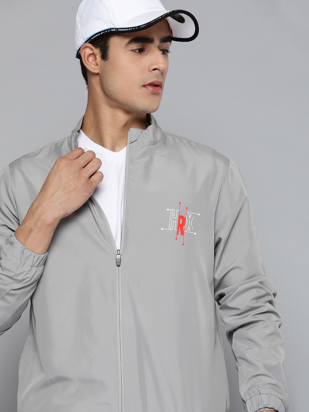 

HRX by Hrithik Roshan Men Taupe Sporty Jacket