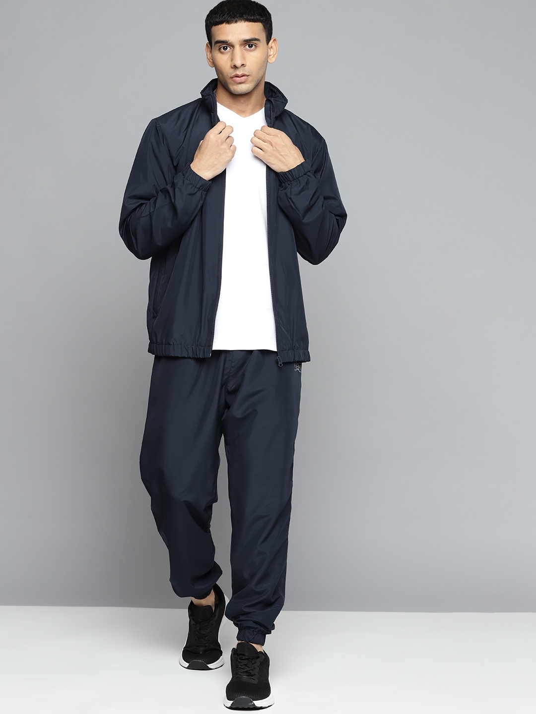 

HRX By Hrithik Roshan Men Navy Blue Running Rapid-Dry Tracksuits