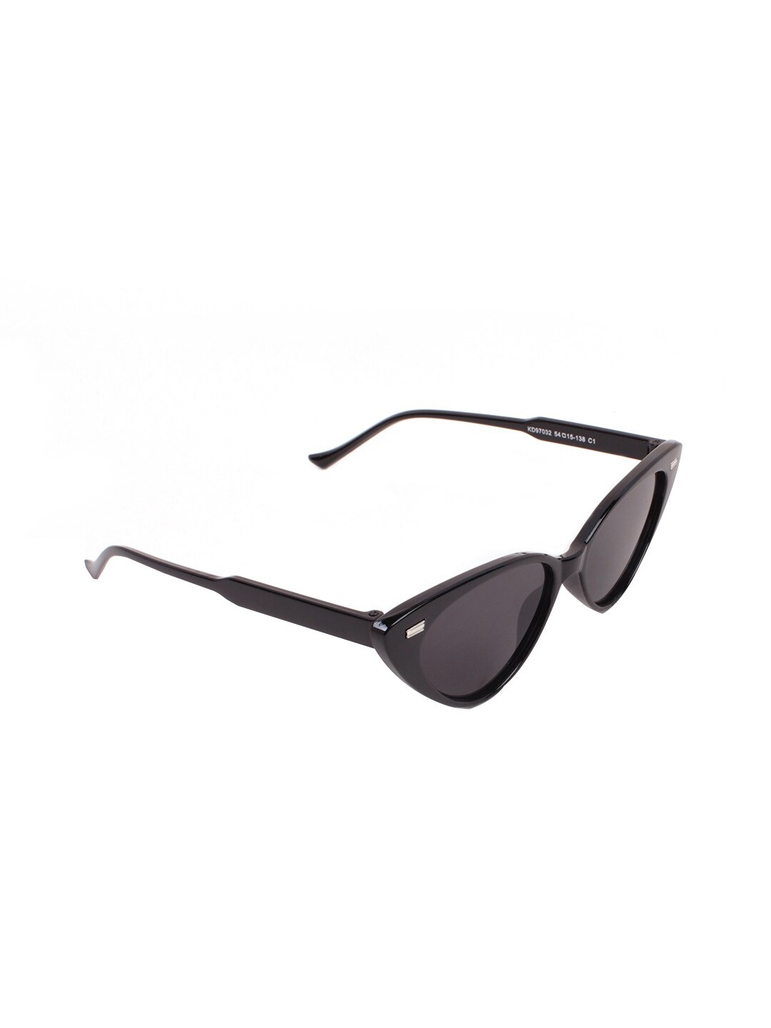 

FUZOKU Women Black Lens & Black Cateye Sunglasses with UV Protected Lens SPASHOKA16