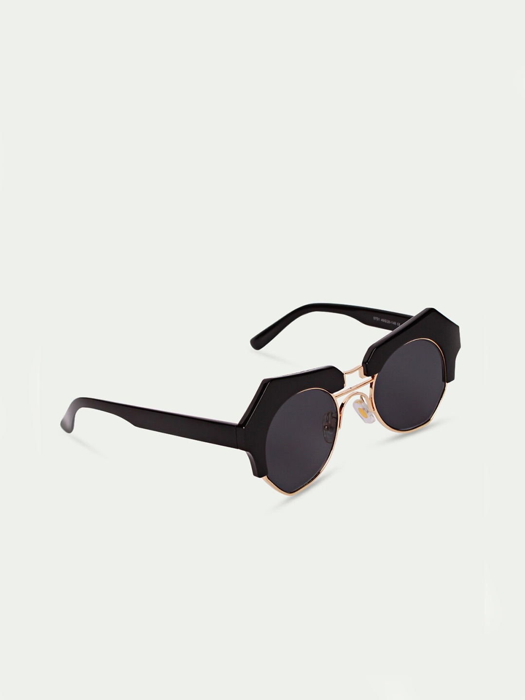 

FUZOKU Unisex Black Lens & Black Other Sunglasses with UV Protected Lens