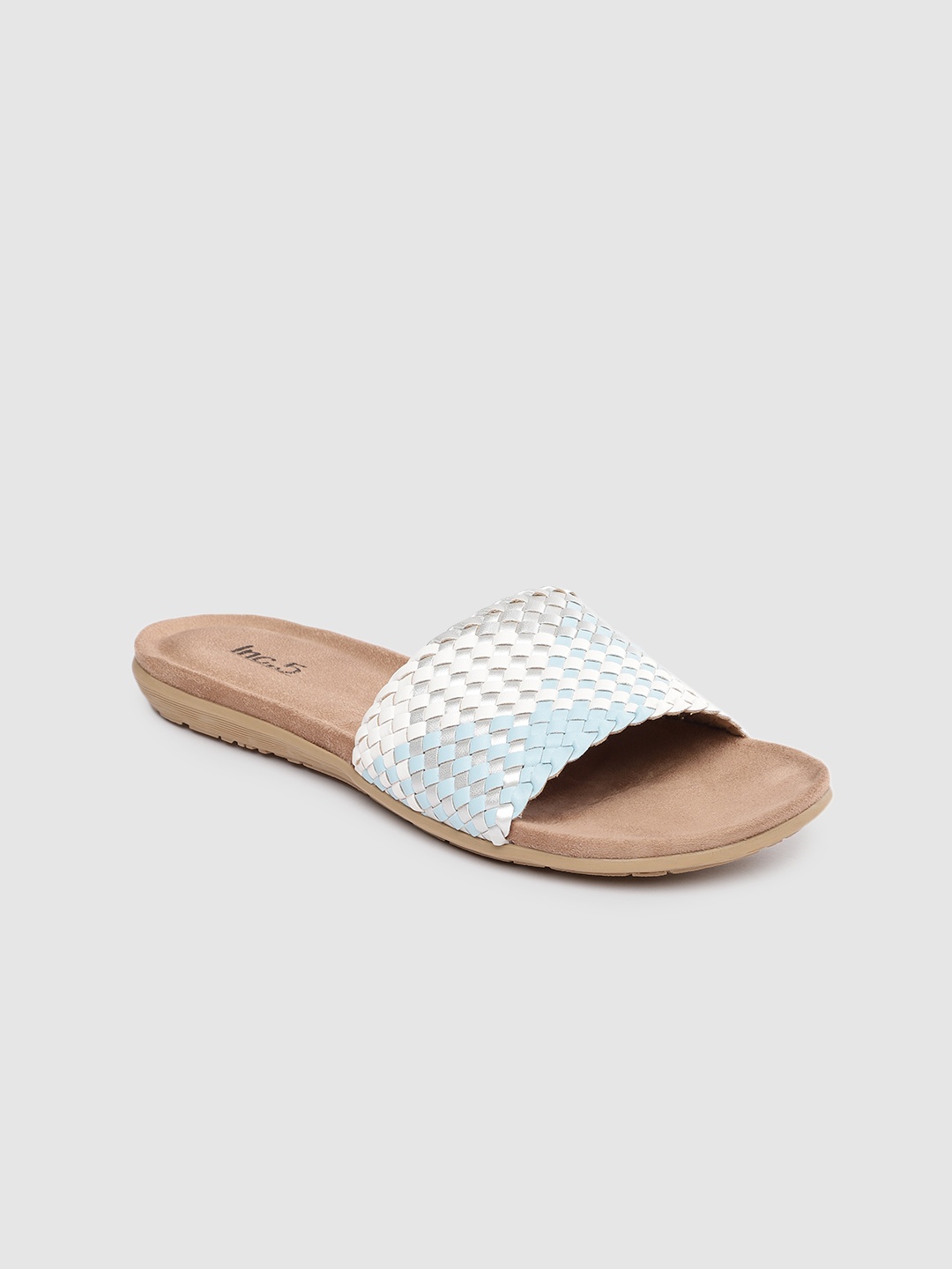 

Inc 5 Women Blue Open Toe Flats