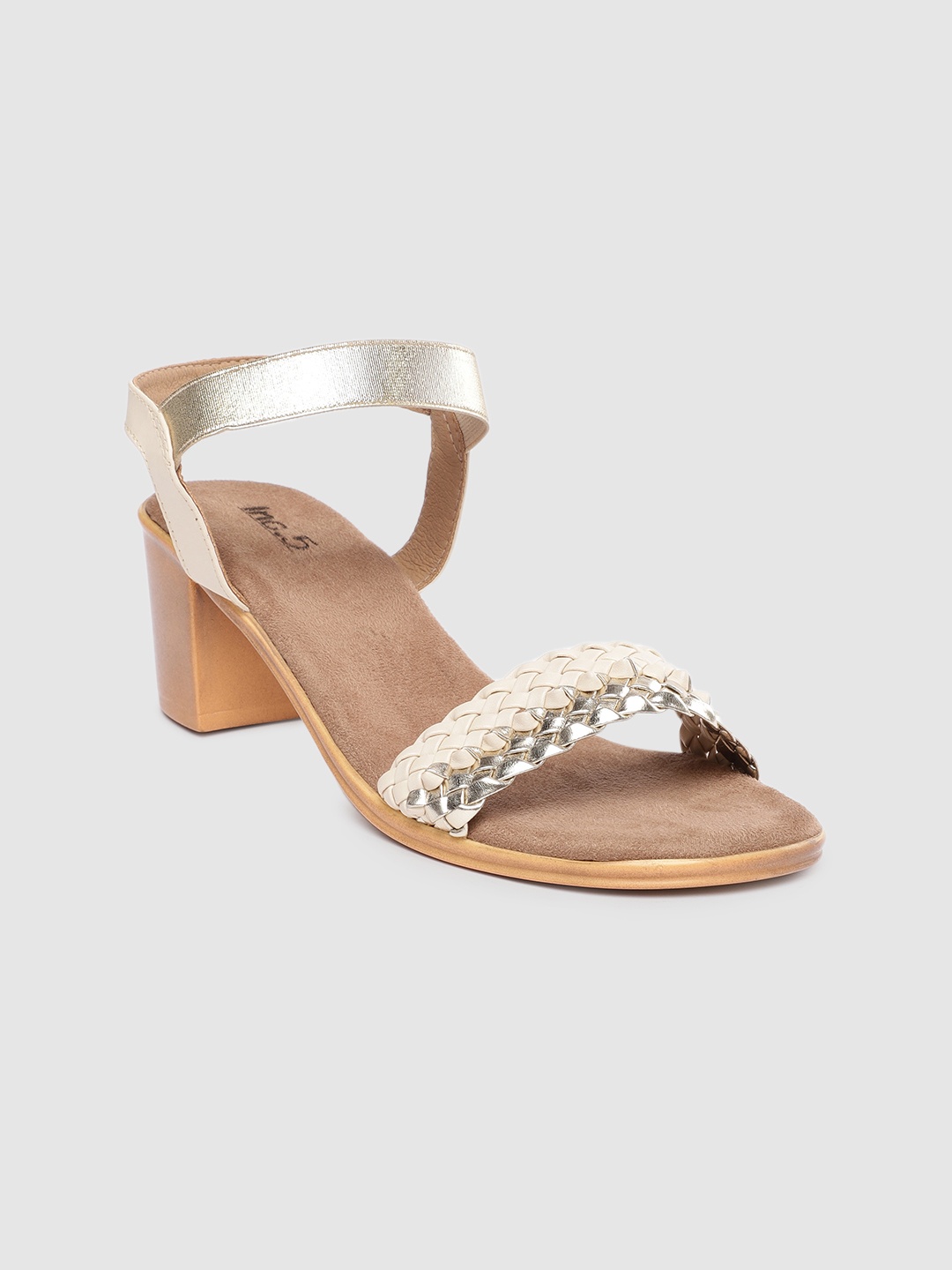 

Inc 5 Women Beige Block Sandals
