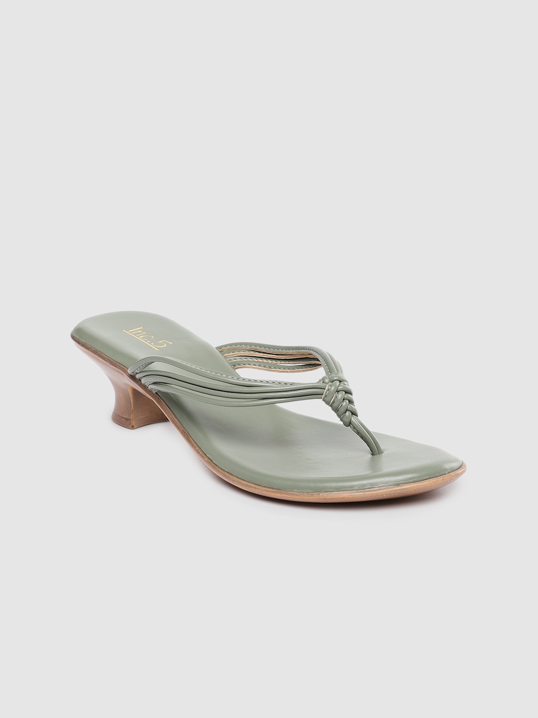 

Inc 5 Green Kitten Sandals