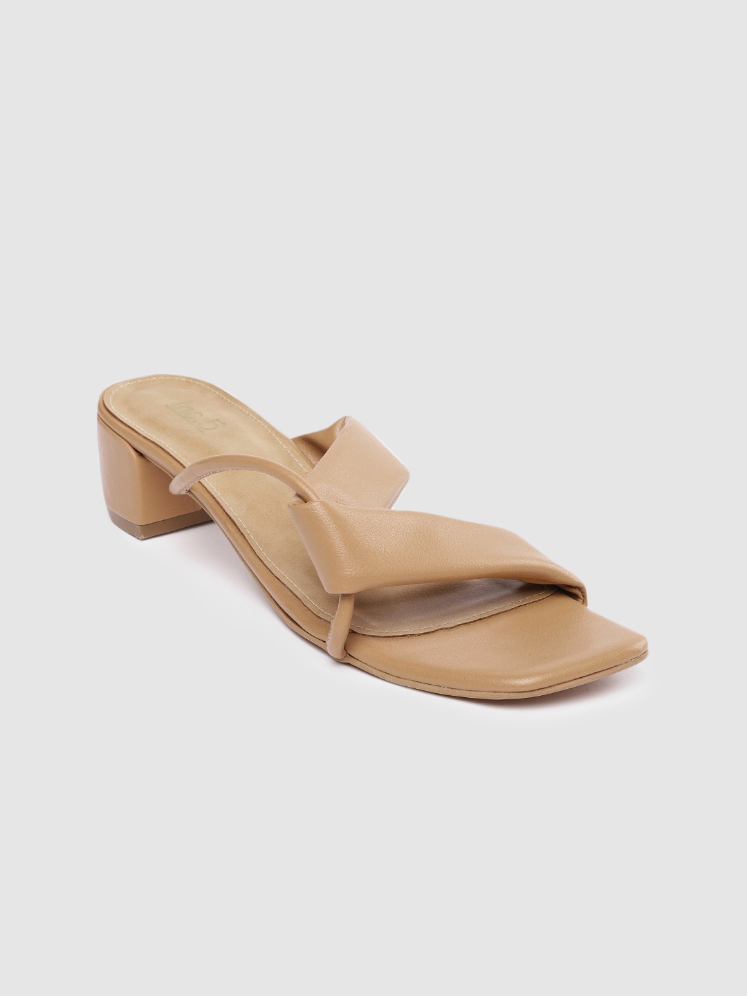 

Inc 5 Beige Block Sandals