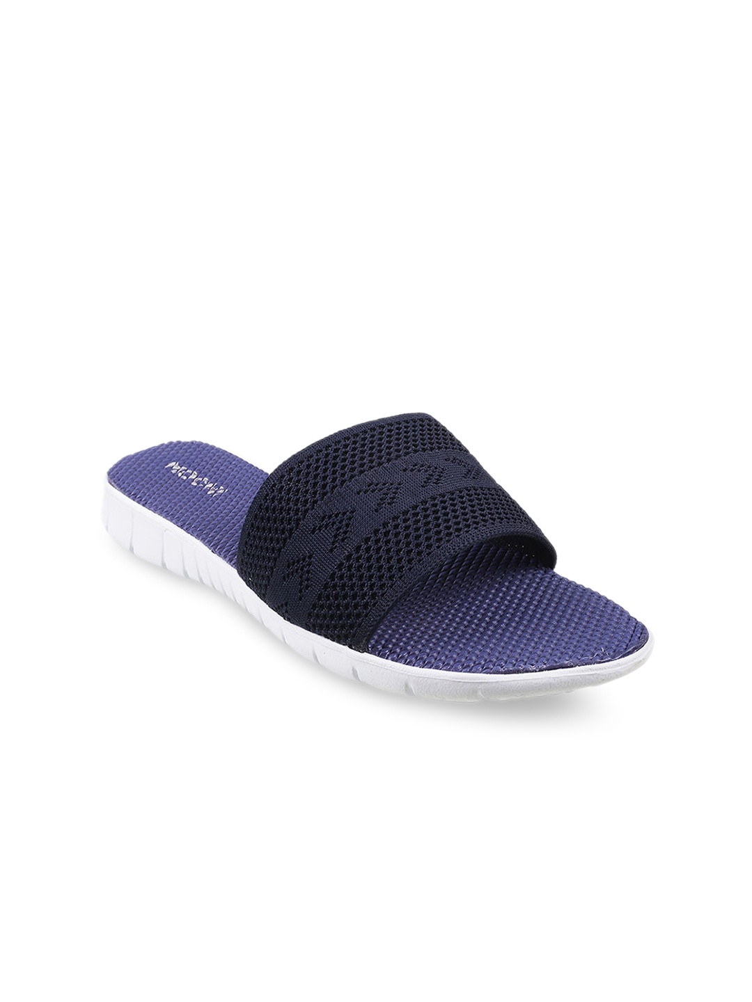 

Mochi Women Blue Open Toe Flats