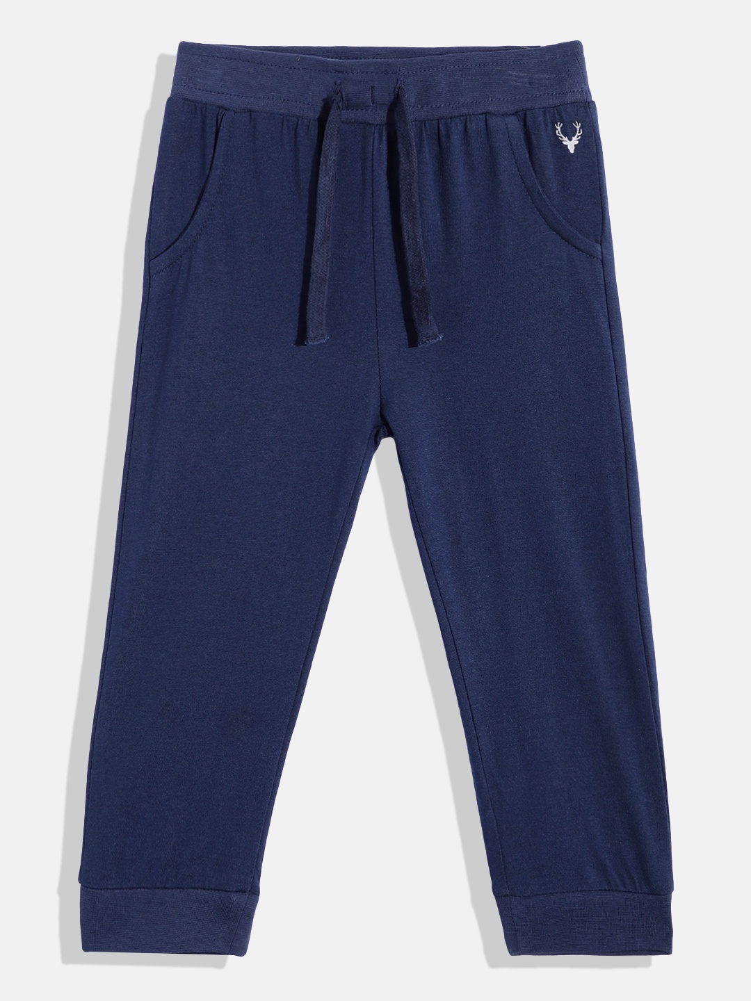

Allen Solly Junior Infant Boys Pure Cotton Joggers, Navy blue