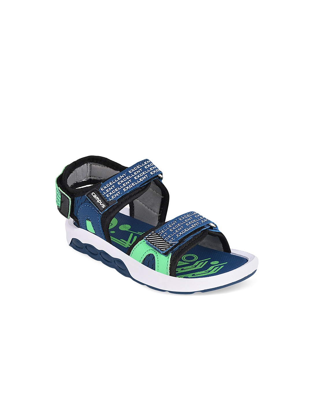 

Campus Unisex Kids Navy Blue Comfort Sandals