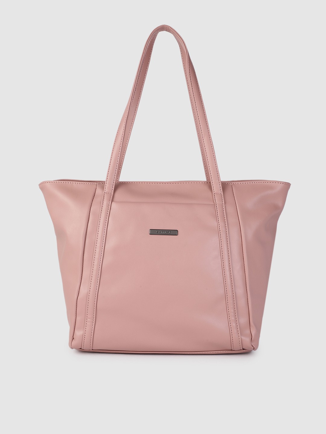 

Caprese Pink Solid Shoulder Bag