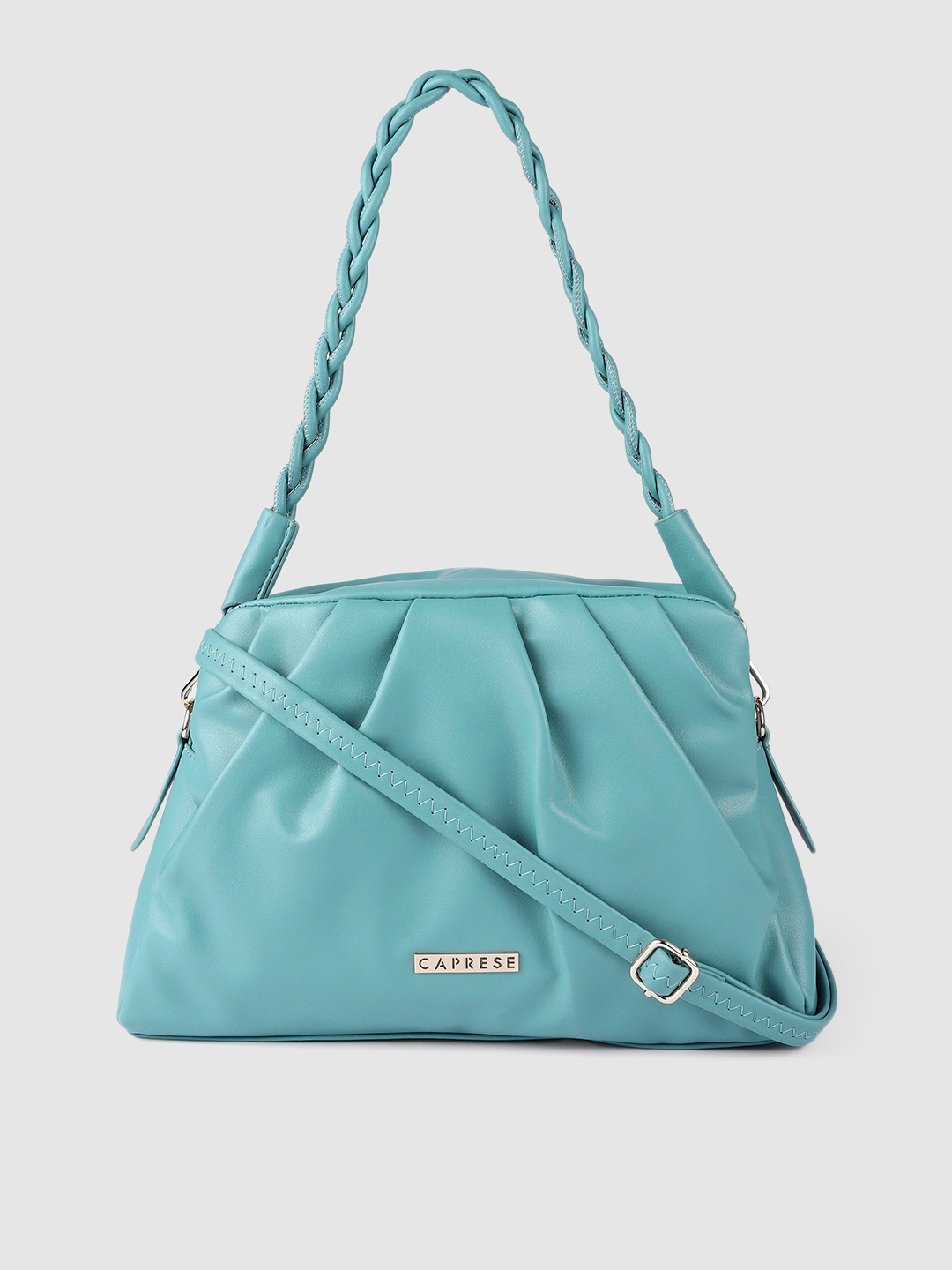 

Caprese Women Blue Structured Shoulder Bag
