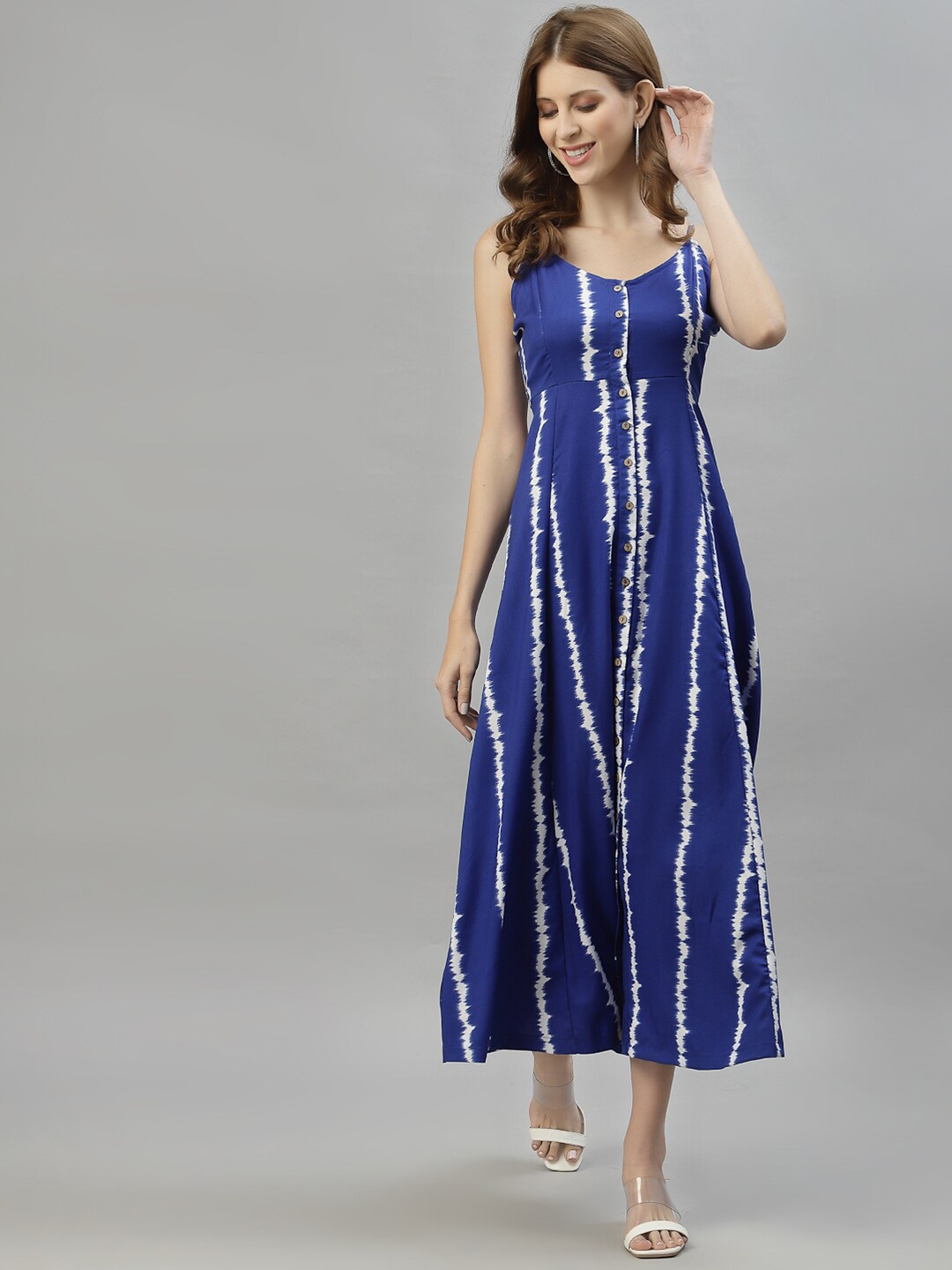 

HOUSE OF KKARMA Blue Maxi Dress