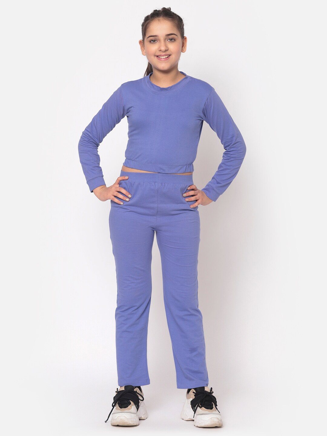 

MINOS Girls Blue Top with Trousers