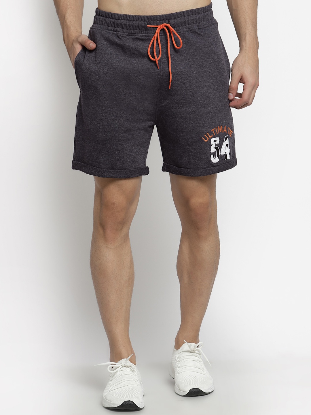 

Club York Men Navy Blue Sports Shorts