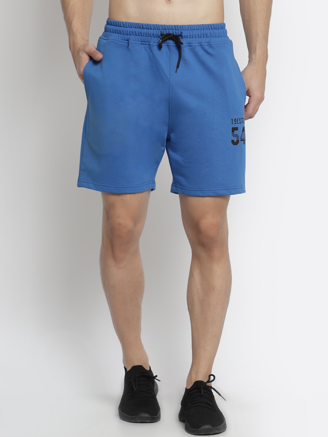

Club York Men Blue Sports Shorts