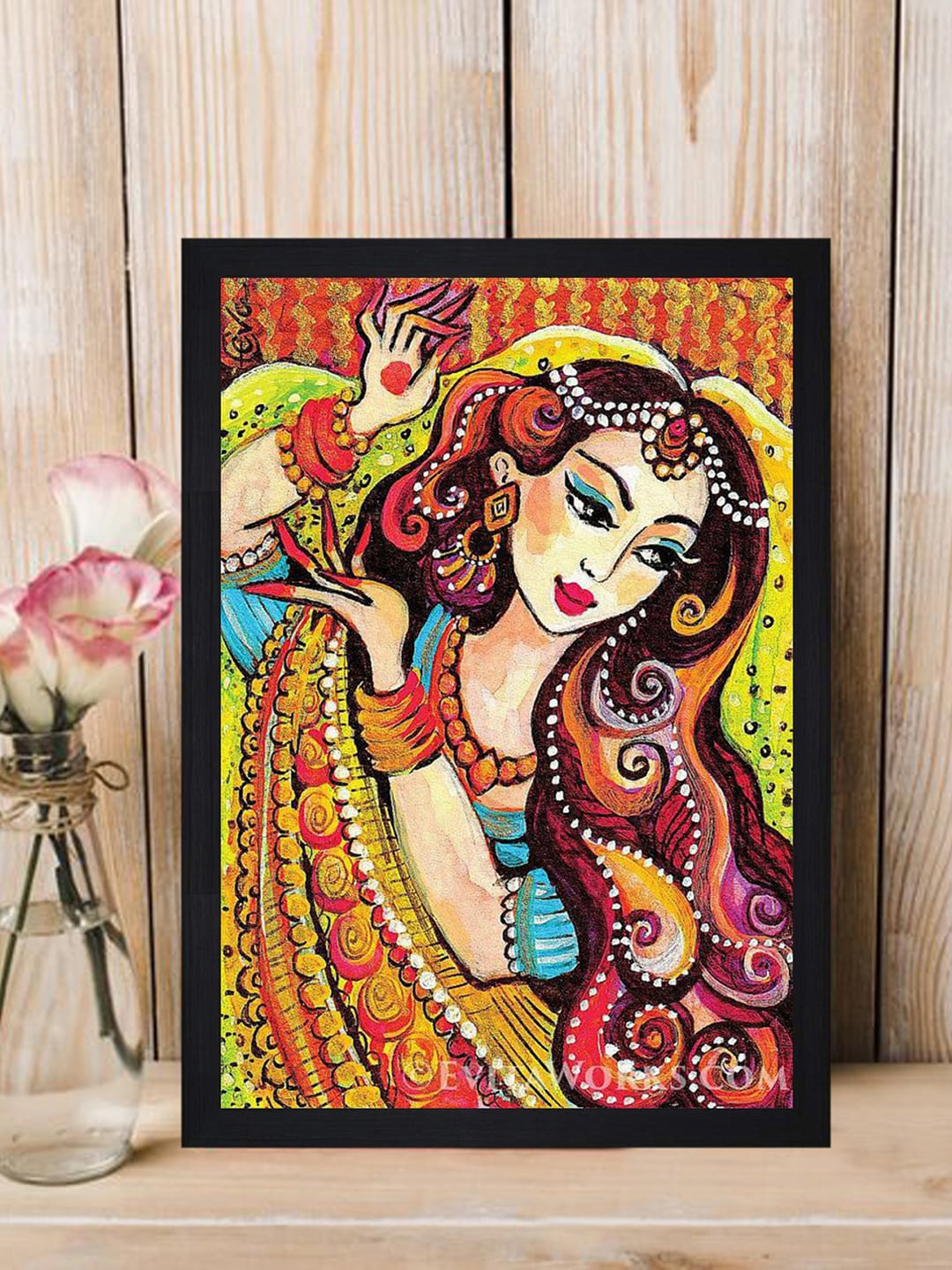 

Gallery99 Multicolored Contemporary Art Print Framed Wall Art, Multi