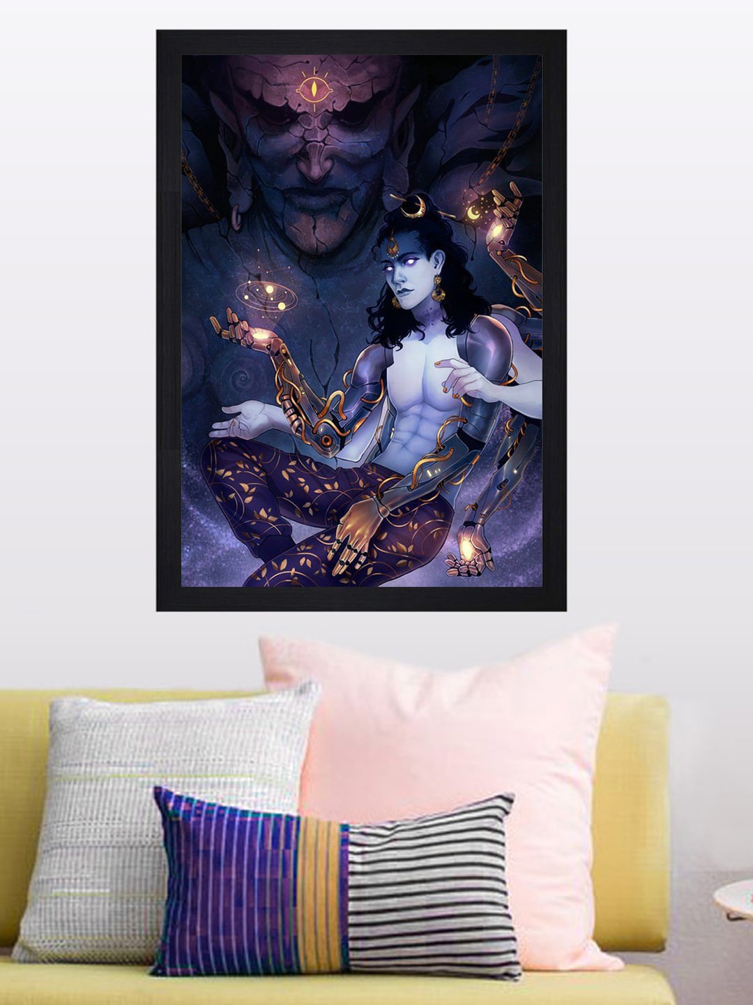 

Gallery99 Multi Kansa & Krishan Texture Paper Framed Wall Art
