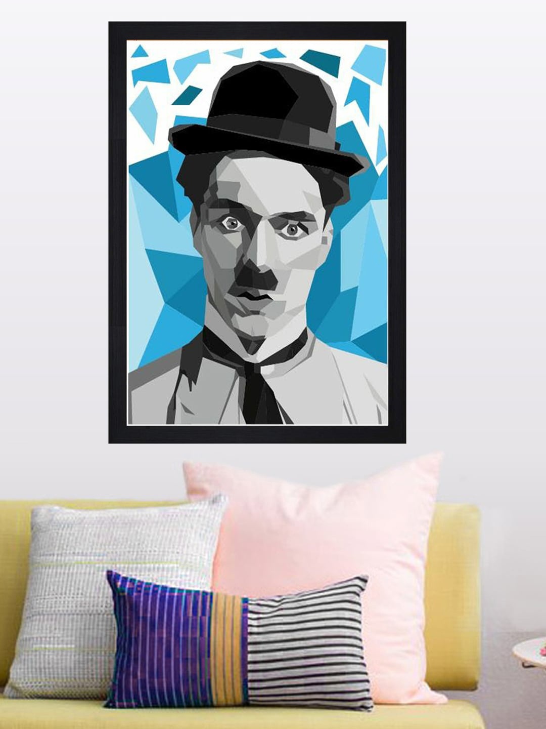 

Gallery99 Multi Charlie Chaplin Texture Paper Framed Wall Art