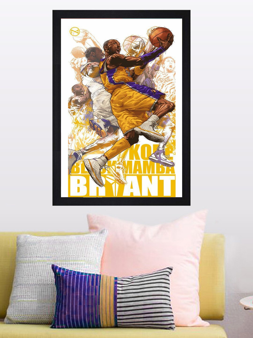 

Gallery99 Multicoloured Nba Anime Paper Framed Wall Art, Multi