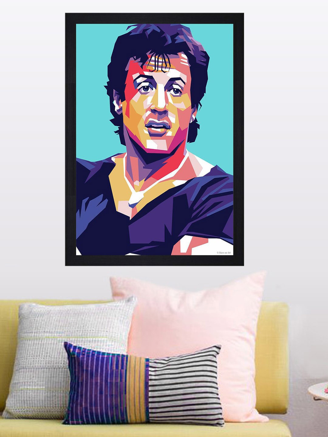 Gallery99 Multicoloured Rocky Paper Framed Wall Art, Multi