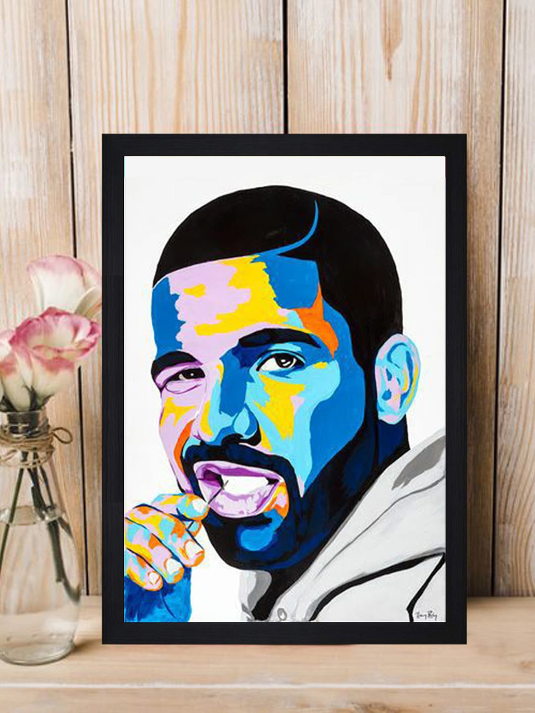 

Gallery99 Multi Benny Bing Texture Paper Framed Wall Art