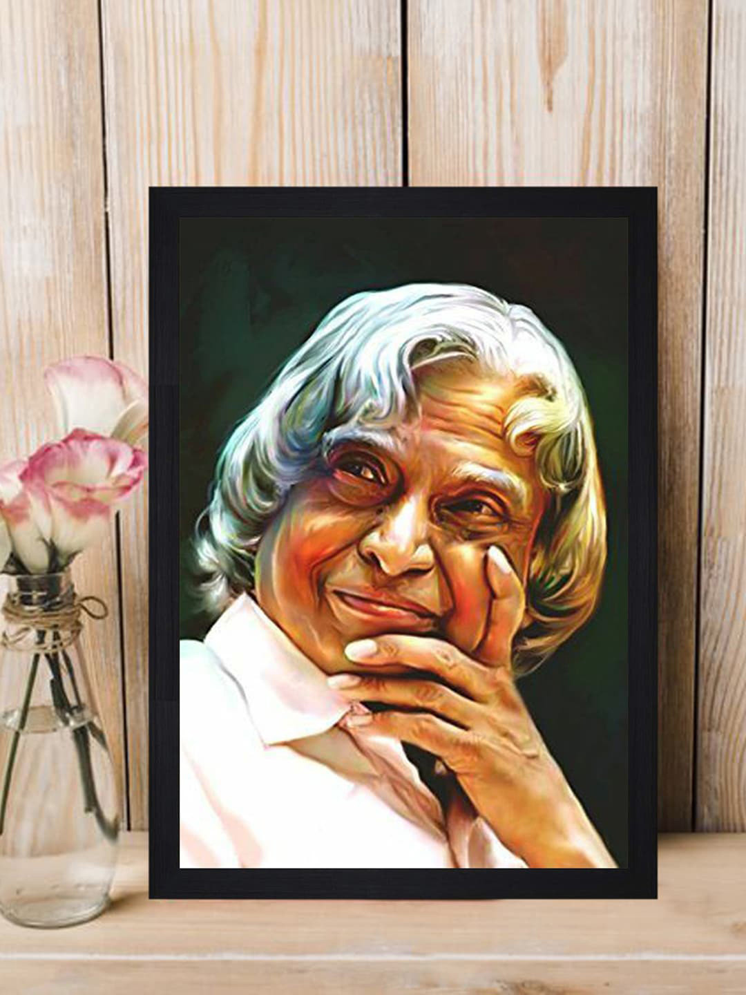 

Gallery99 Multi Abdul Kalam Texture Paper Framed Wall Art