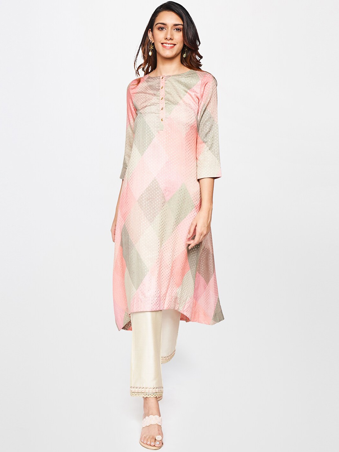 

itse Women Multicoloured Printed Kurta, Multi
