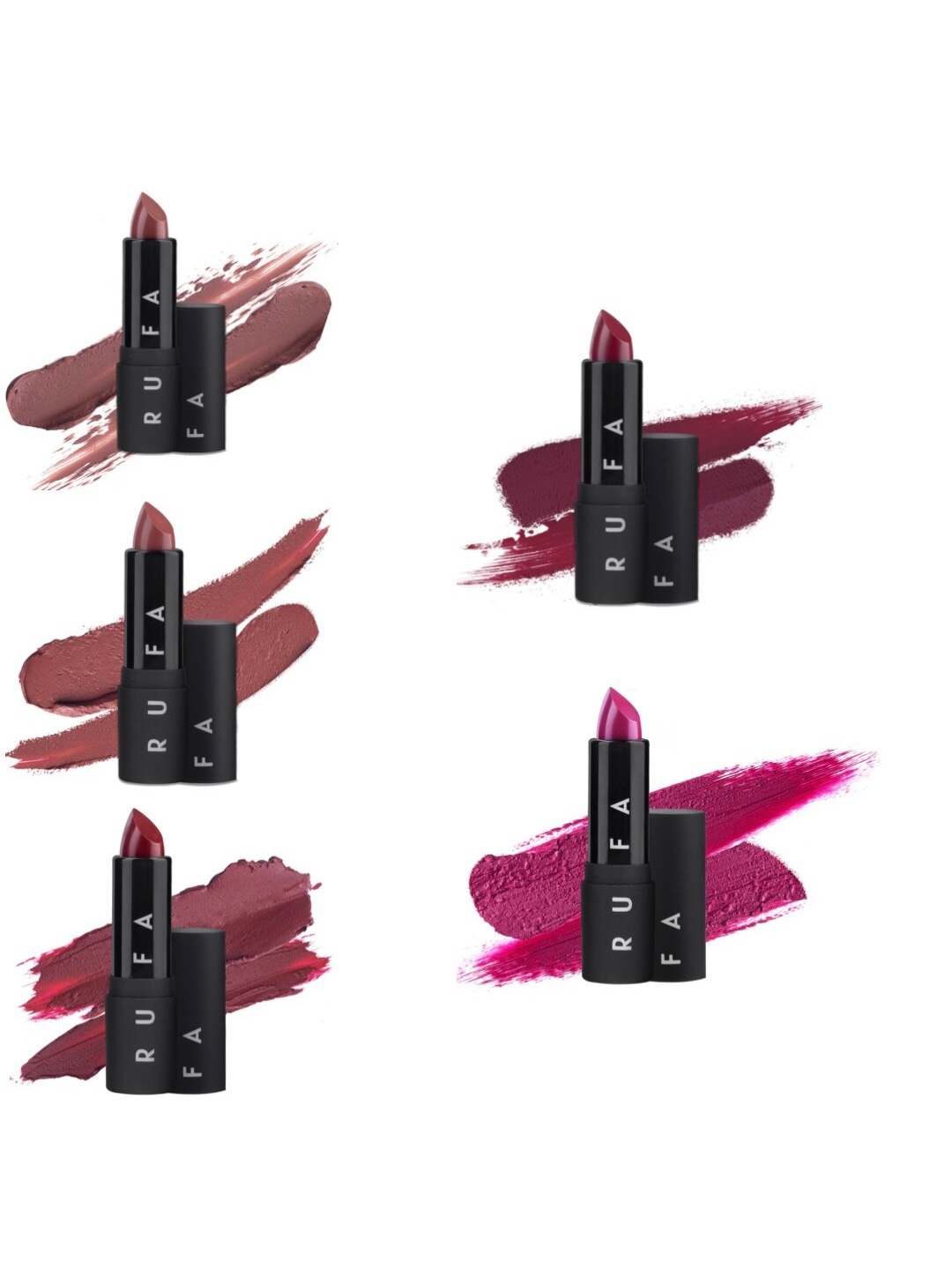 

Rufa Beauty Butter Smooth Matte Lipstick Kit - Pleasure Seeker, Multi
