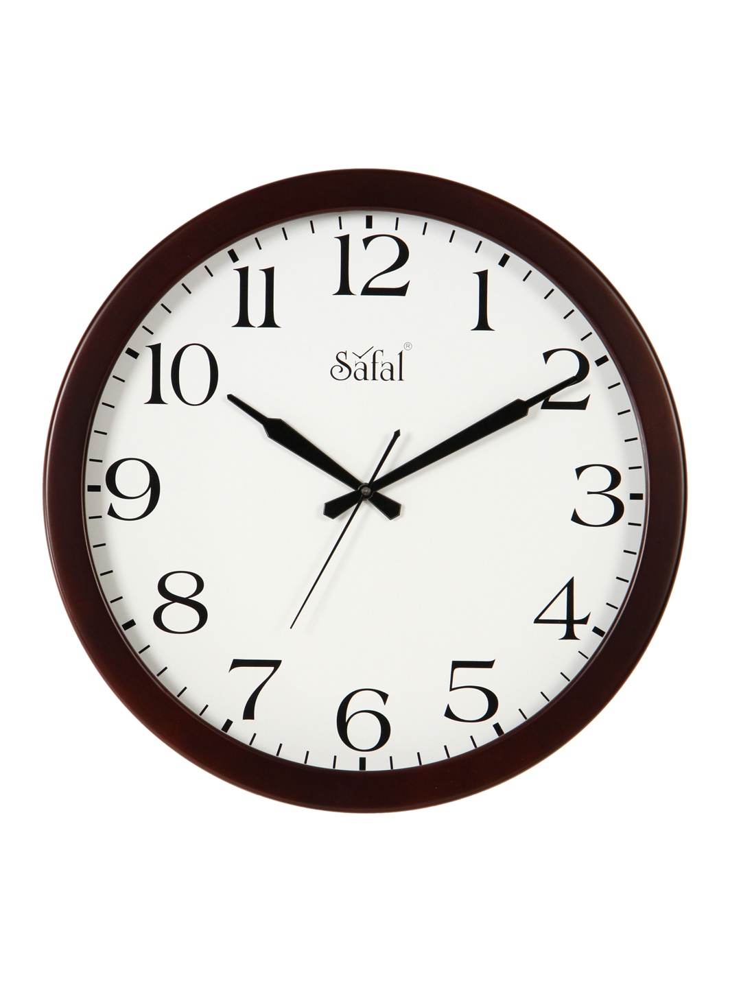 

Safal White Dial Round 40 cm Analogue Wall Clock