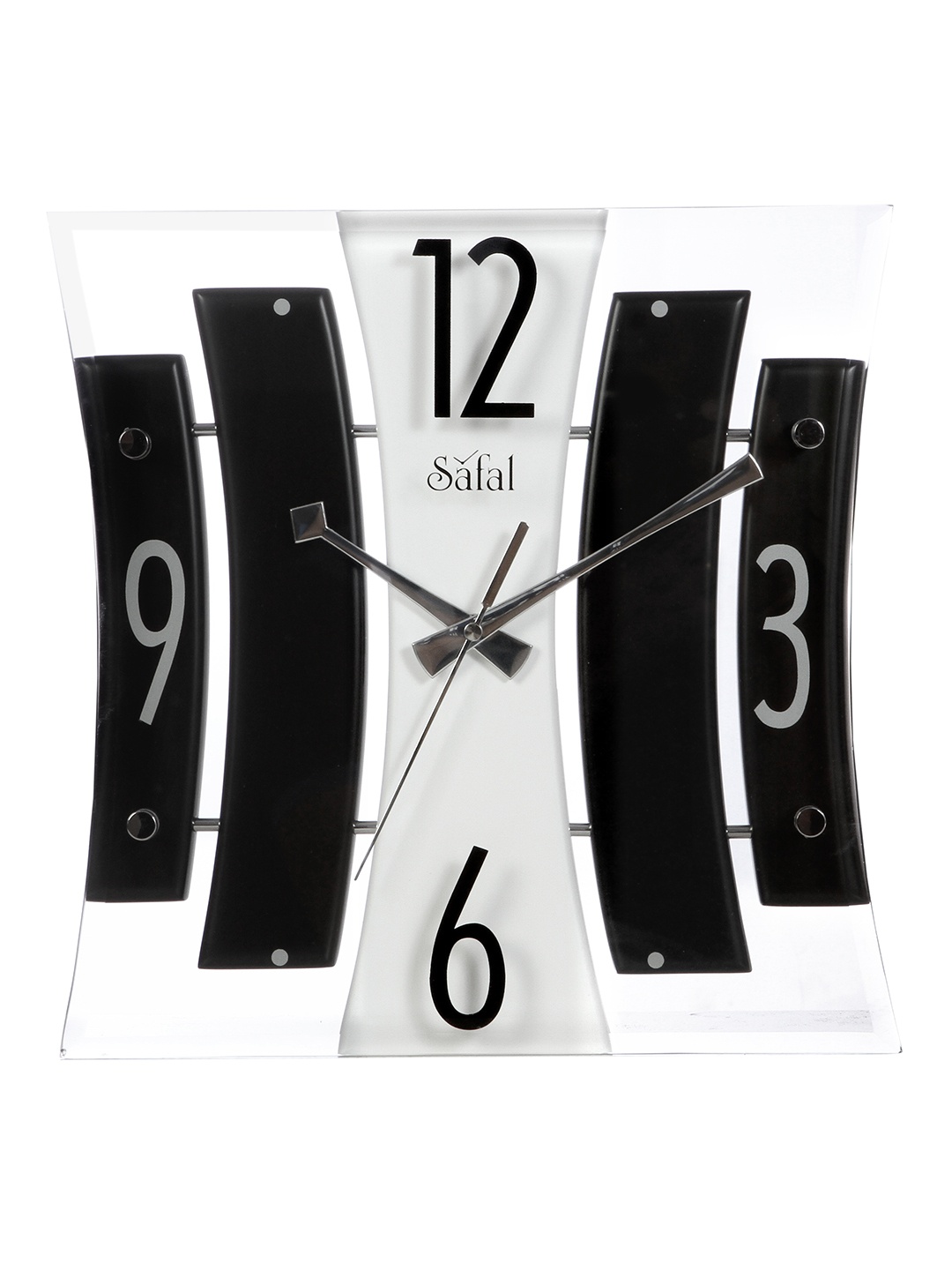 

Safal White & Black Dial 30 cm Analogue Wall Clock