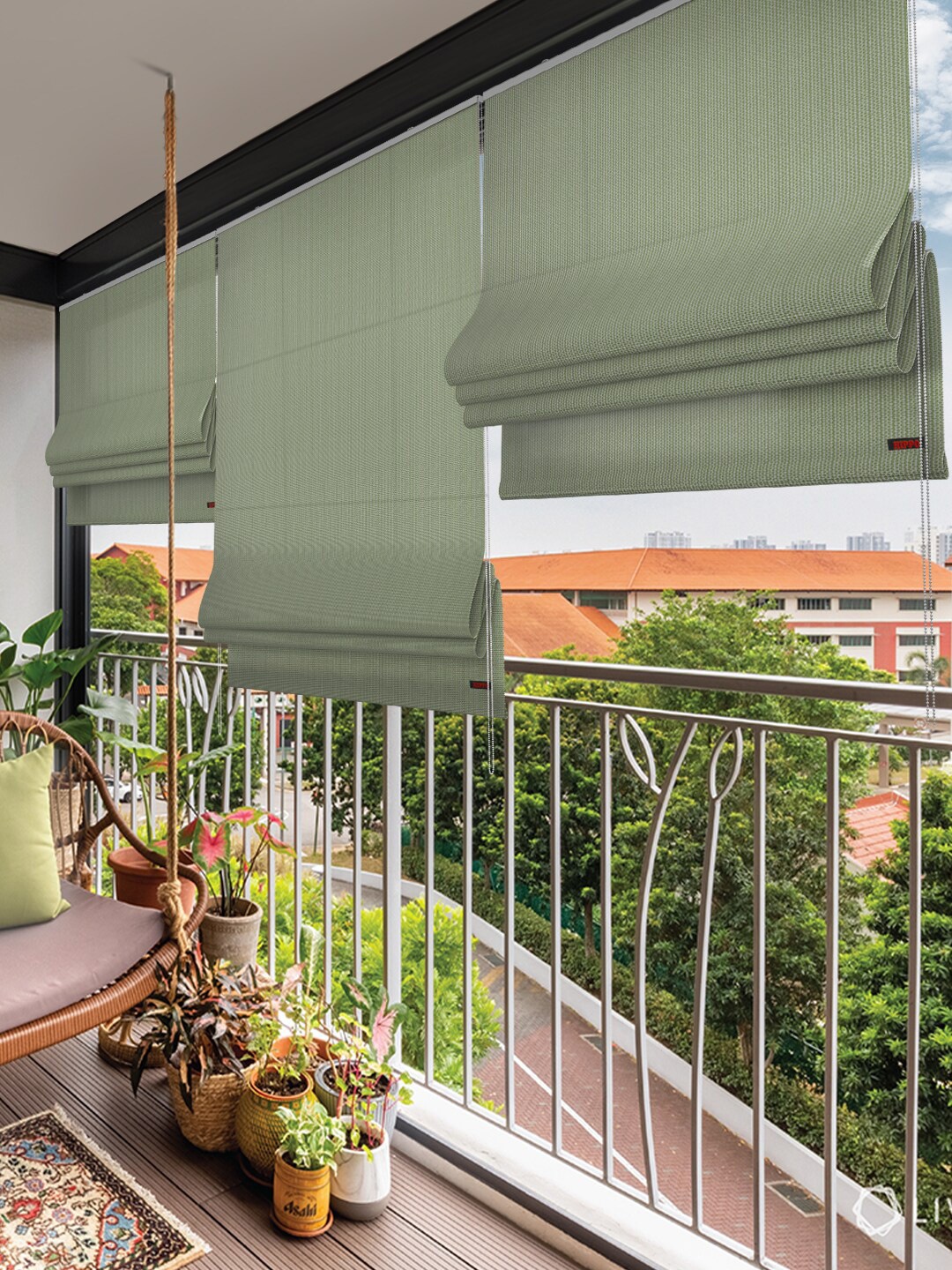 

Hippo Green Room Darkening Window Blinds