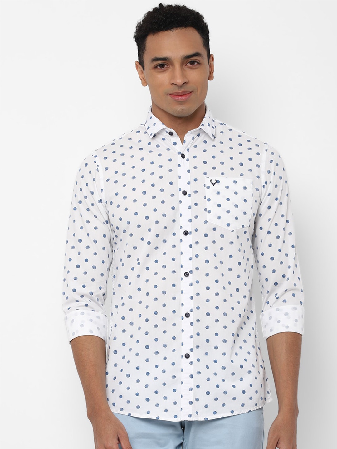 

Allen Solly Sport Men White Printed Casual Shirt