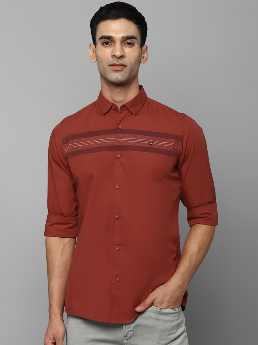 

Allen Solly Sport Men Red Casual Shirt