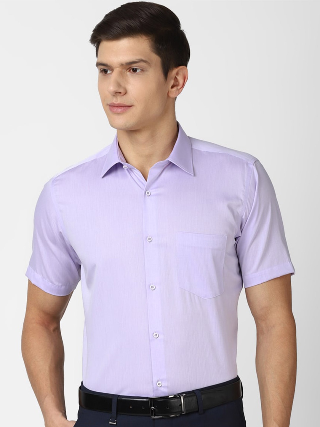 

Van Heusen Men Purple Formal Shirt