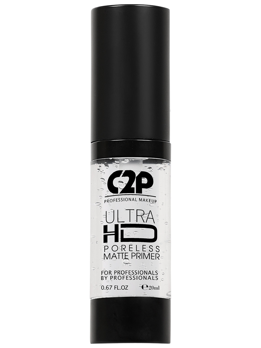 

C2P PROFESSIONAL MAKEUP Ultra HD Poreless Matte Primer 20 ml, Transparent