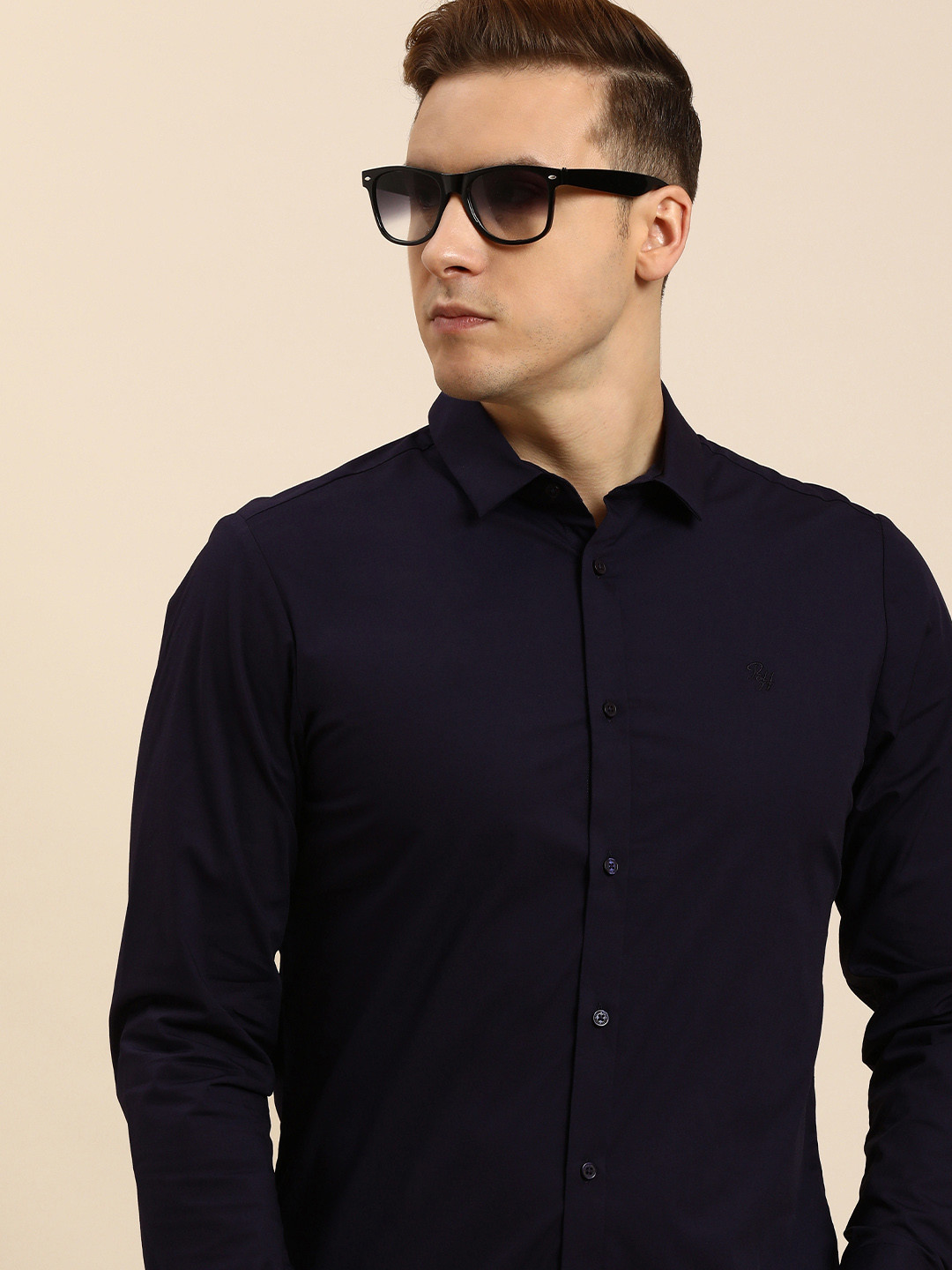 

Being Human Men Standard Skinny Fit Casual Shirt, Purple