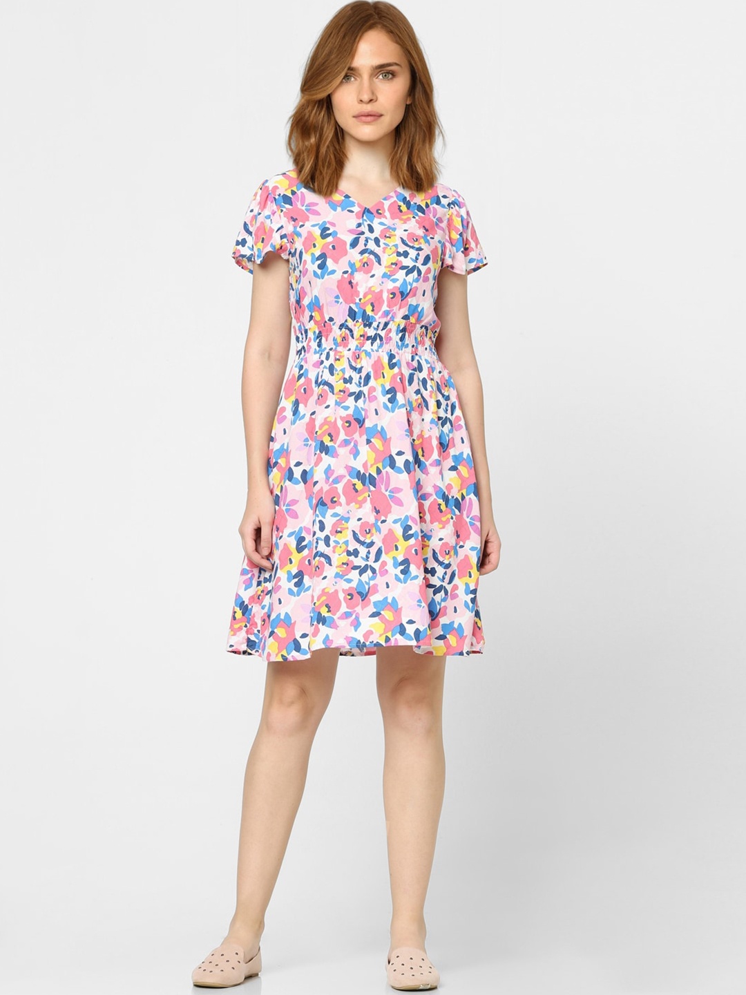 

Vero Moda Multicoloured Floral Dress, Multi