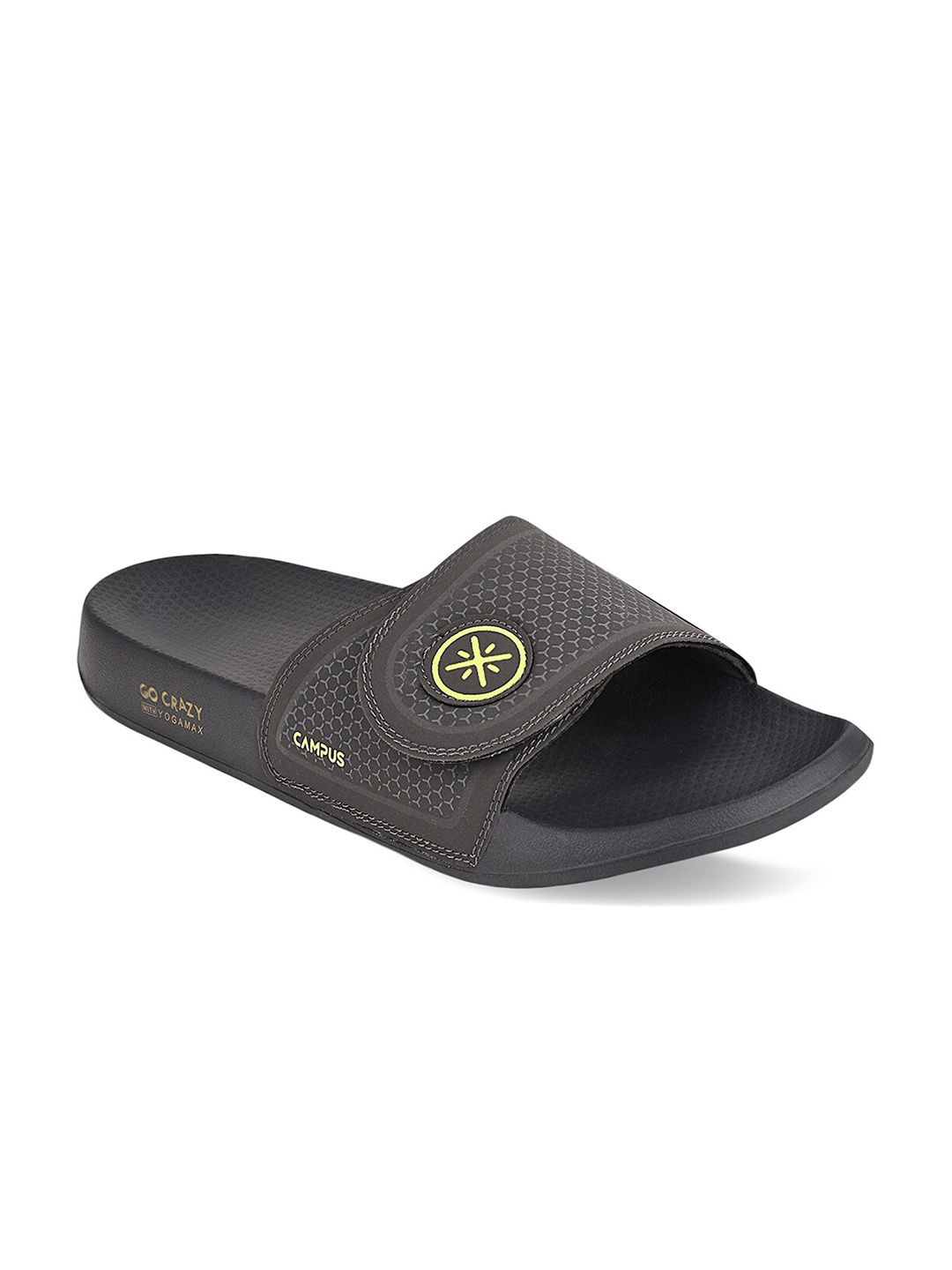 

Campus Men Grey Sliders