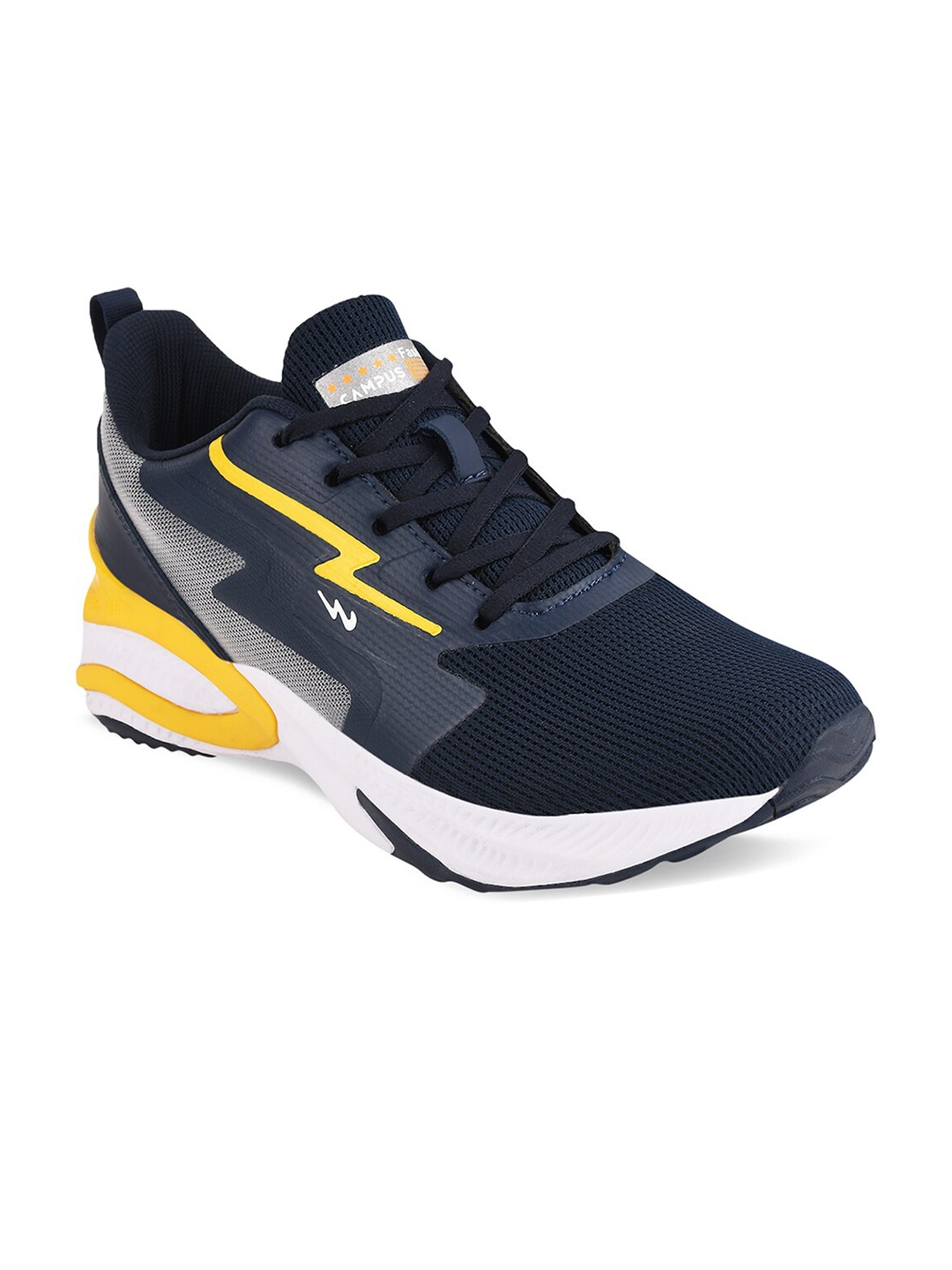 

Campus Men Navy Blue Mesh Running Shoes