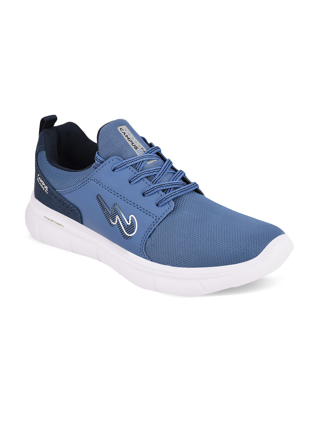 

Campus Men Blue Mesh Running Shoes