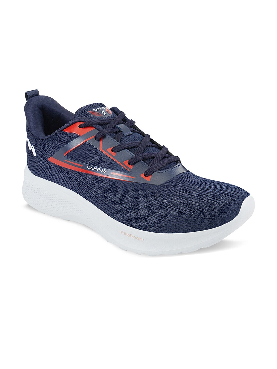 

Campus Men Navy Blue Mesh Running Shoes