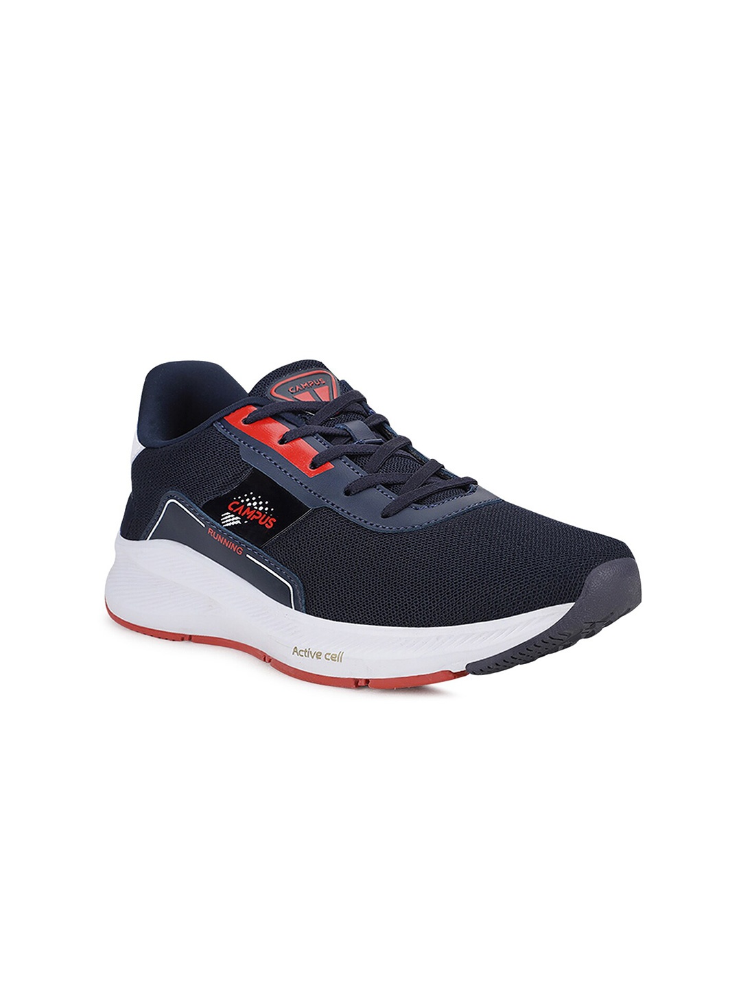 

Campus Men Navy Blue Mesh Running Shoes