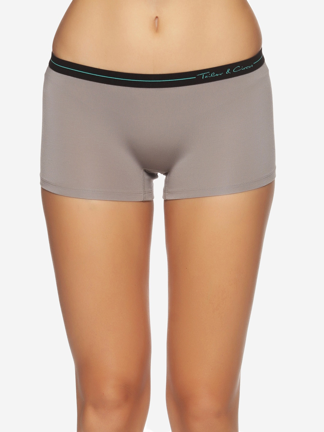 

Tailor & Circus Women Grey Anti-Bacterial Boy Shorts BS_1PK_GM-Grey Matter